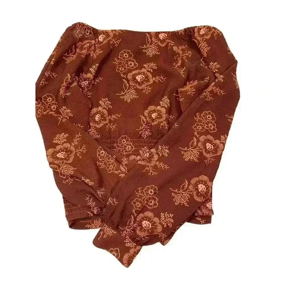 Madewell Preston Puff sleeve top in Letterpress floral XXS - Picture 4 of 8